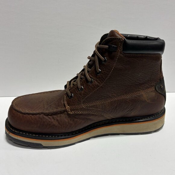 Timberland Pro Men’s Gridworks 6” Soft Toe Work Boots Brown, Size 12 M - Picture 2 of 7